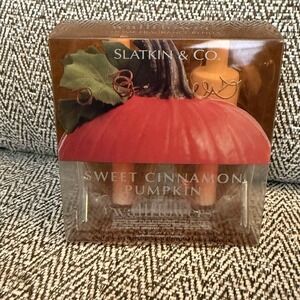 2 Pack Bath & Body Works SWEET CINNAMON PUMPKIN Wallflowers Refills 0.8 oz